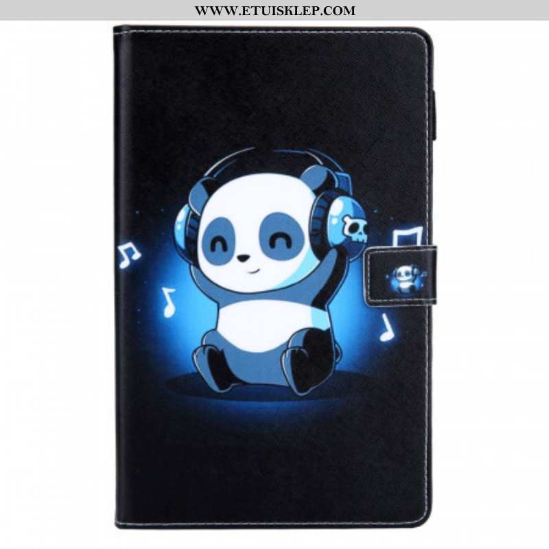 Etui Folio do Samsung Galaxy Tab A8 (2021) Zabawna Panda